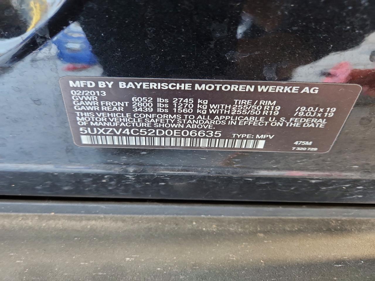 2013 BMW X5