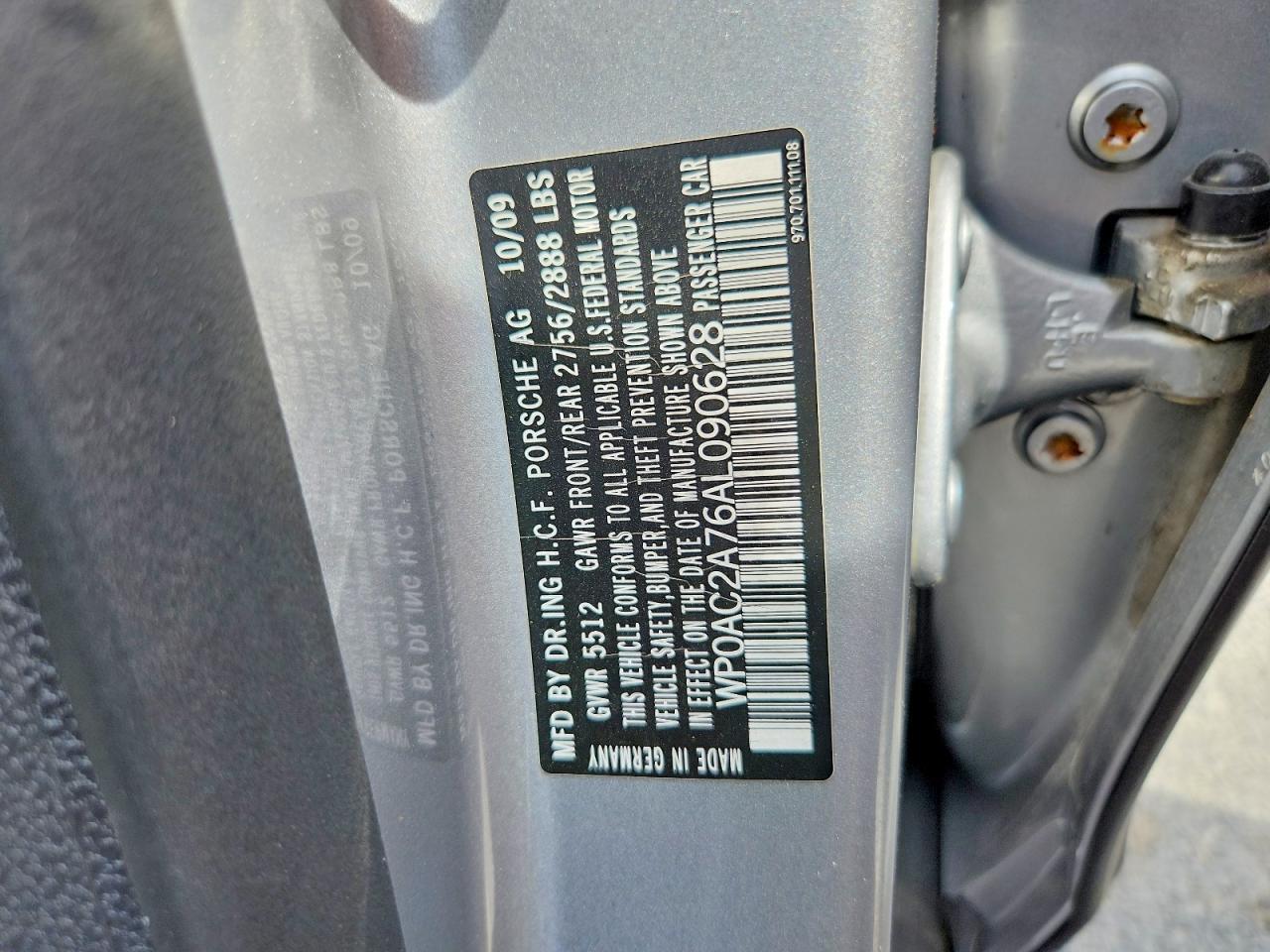 2010 PORSCHE Panamera