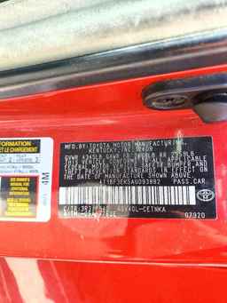 2010 TOYOTA CAMRY