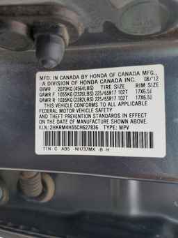 2012 HONDA CR-V