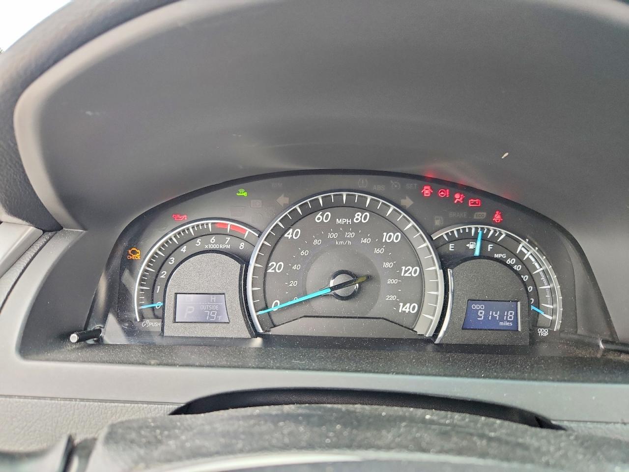 2012 TOYOTA CAMRY