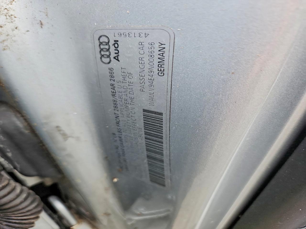 2009 AUDI A8