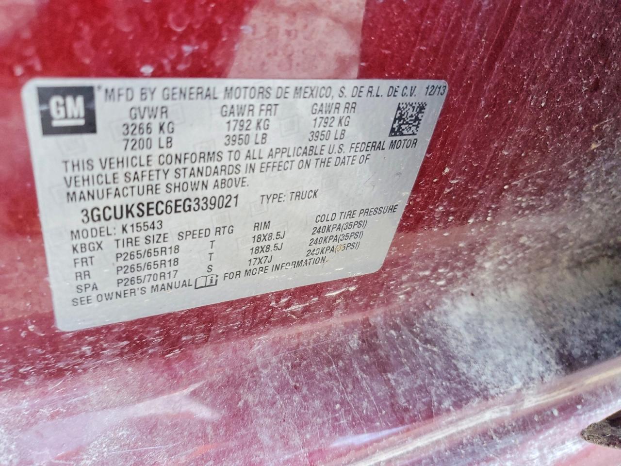 2014 CHEVROLET Silverado