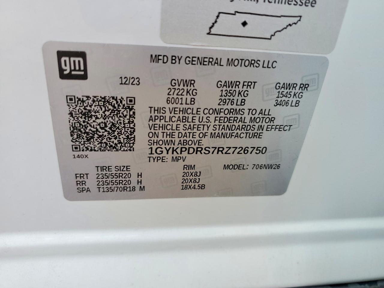 2024 CADILLAC XT6