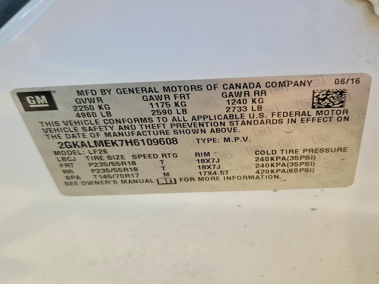 2017 GMC Terrain