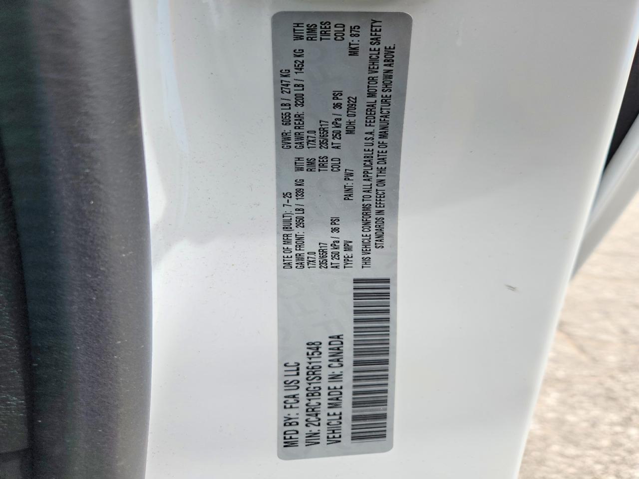 2025 CHRYSLER Pacifica