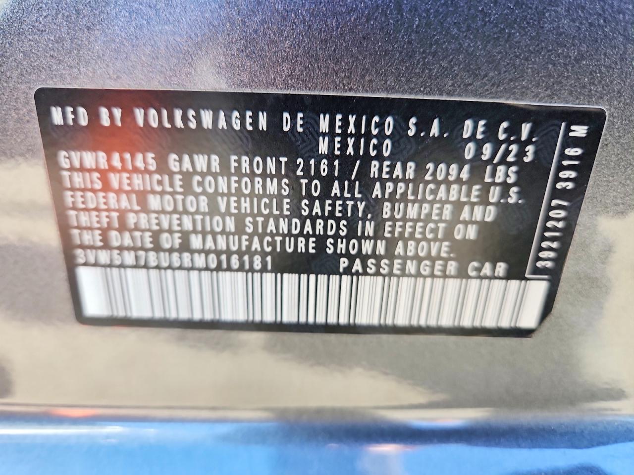 2024 VOLKSWAGEN JETTA