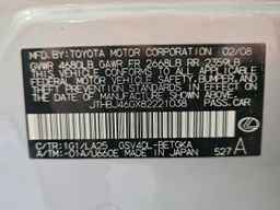 2008 LEXUS ES 350