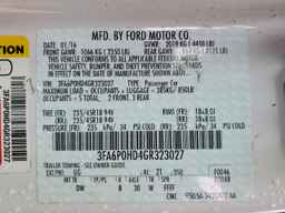 2016 FORD FUSION