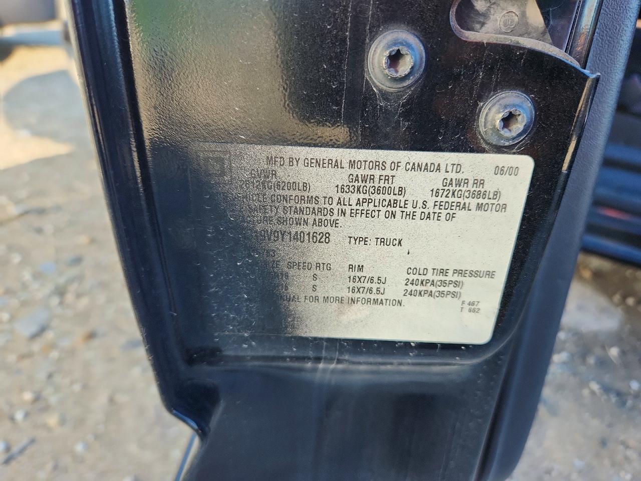 2000 GMC Sierra