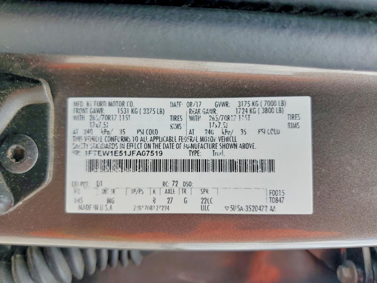 2018 FORD F-150 Lightning