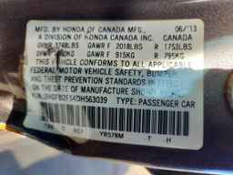 2013 HONDA CIVIC