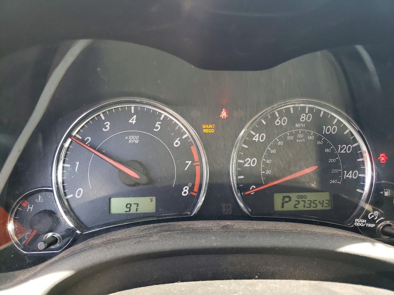 2012 TOYOTA COROLLA