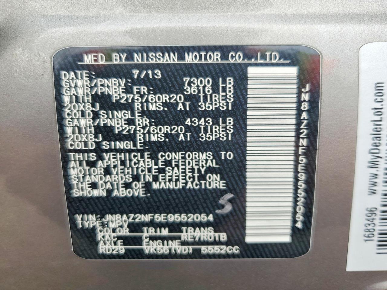 2014 INFINITI