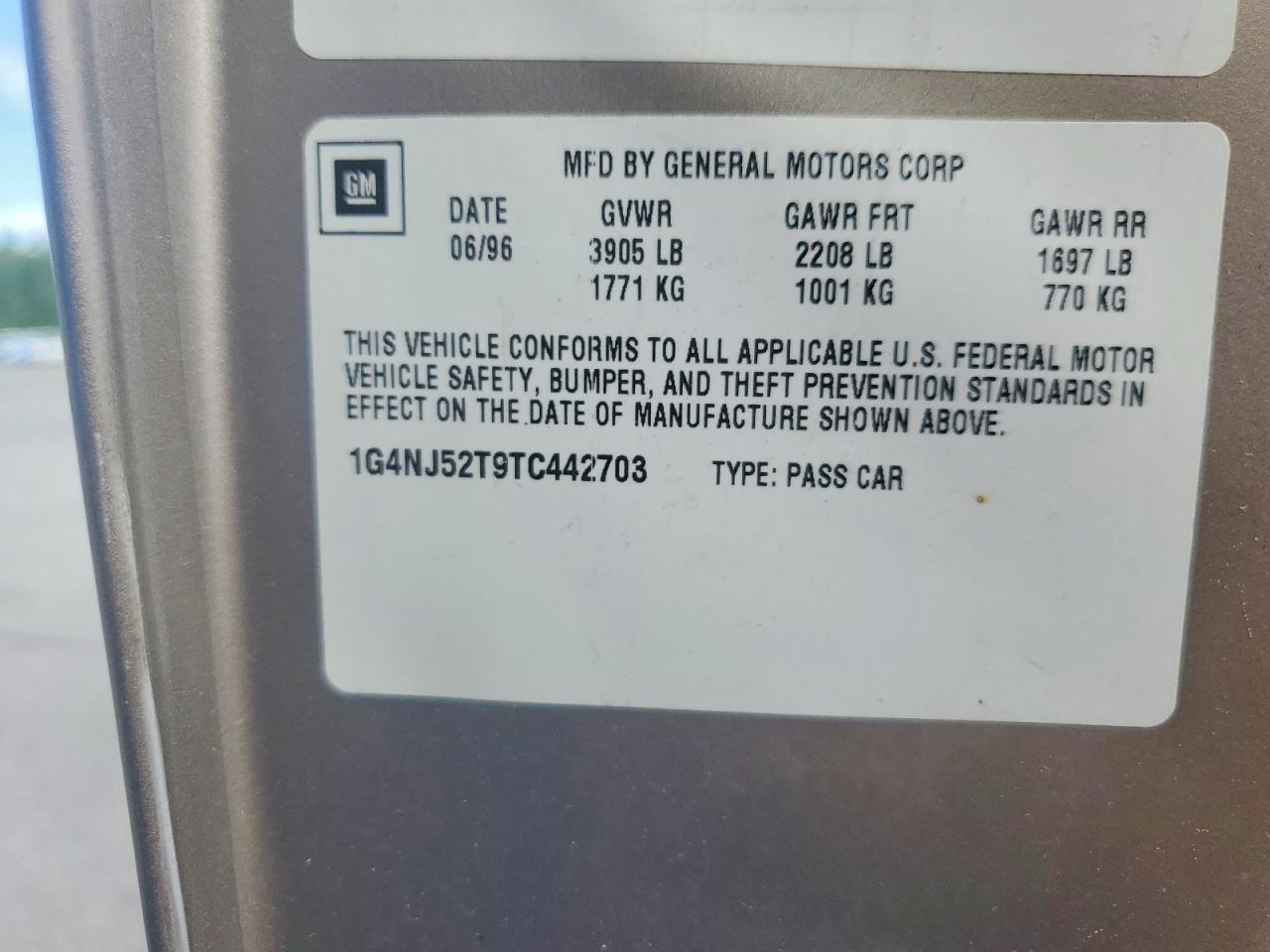 1996 BUICK Skylark
