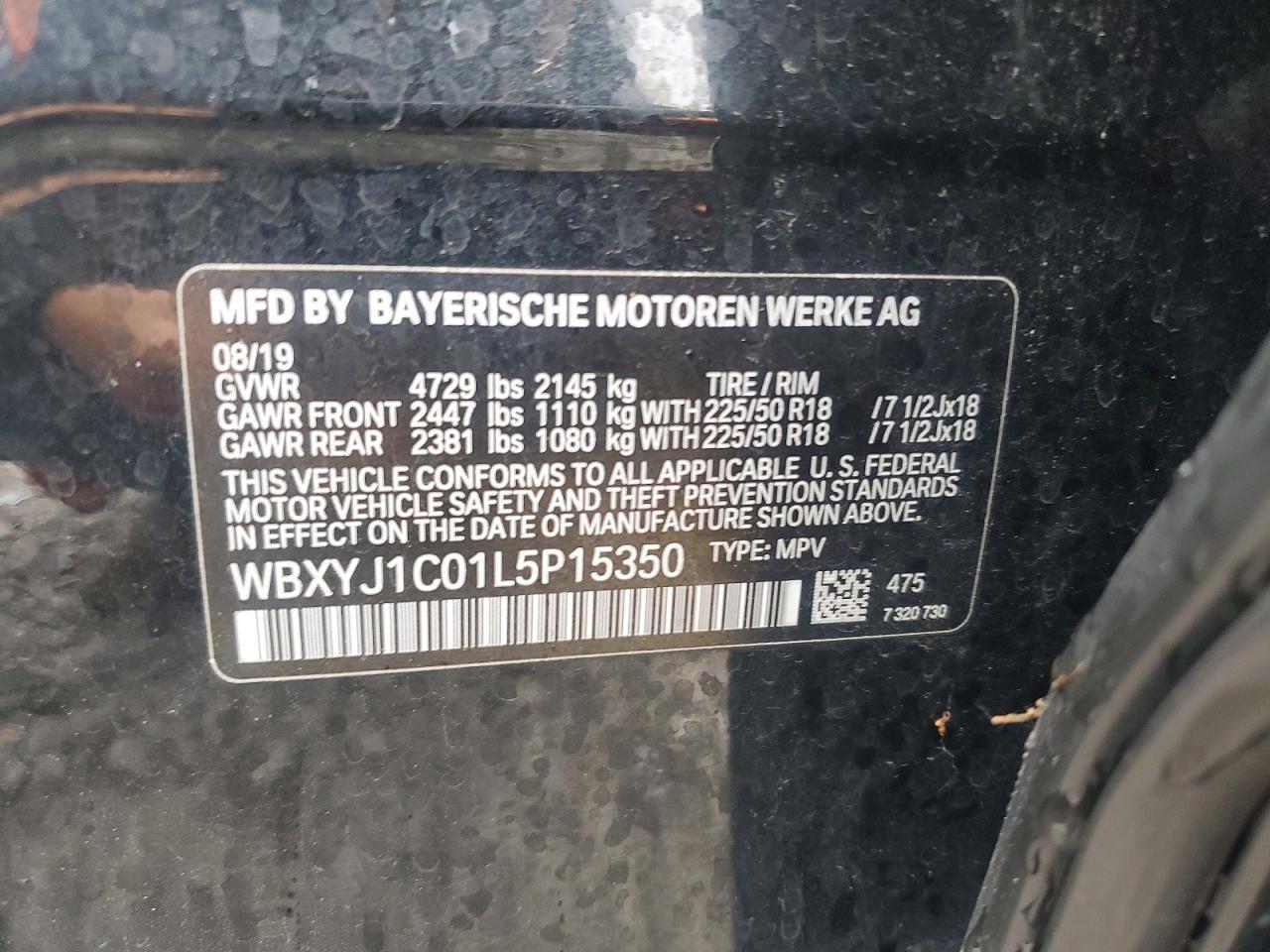 2020 BMW X2