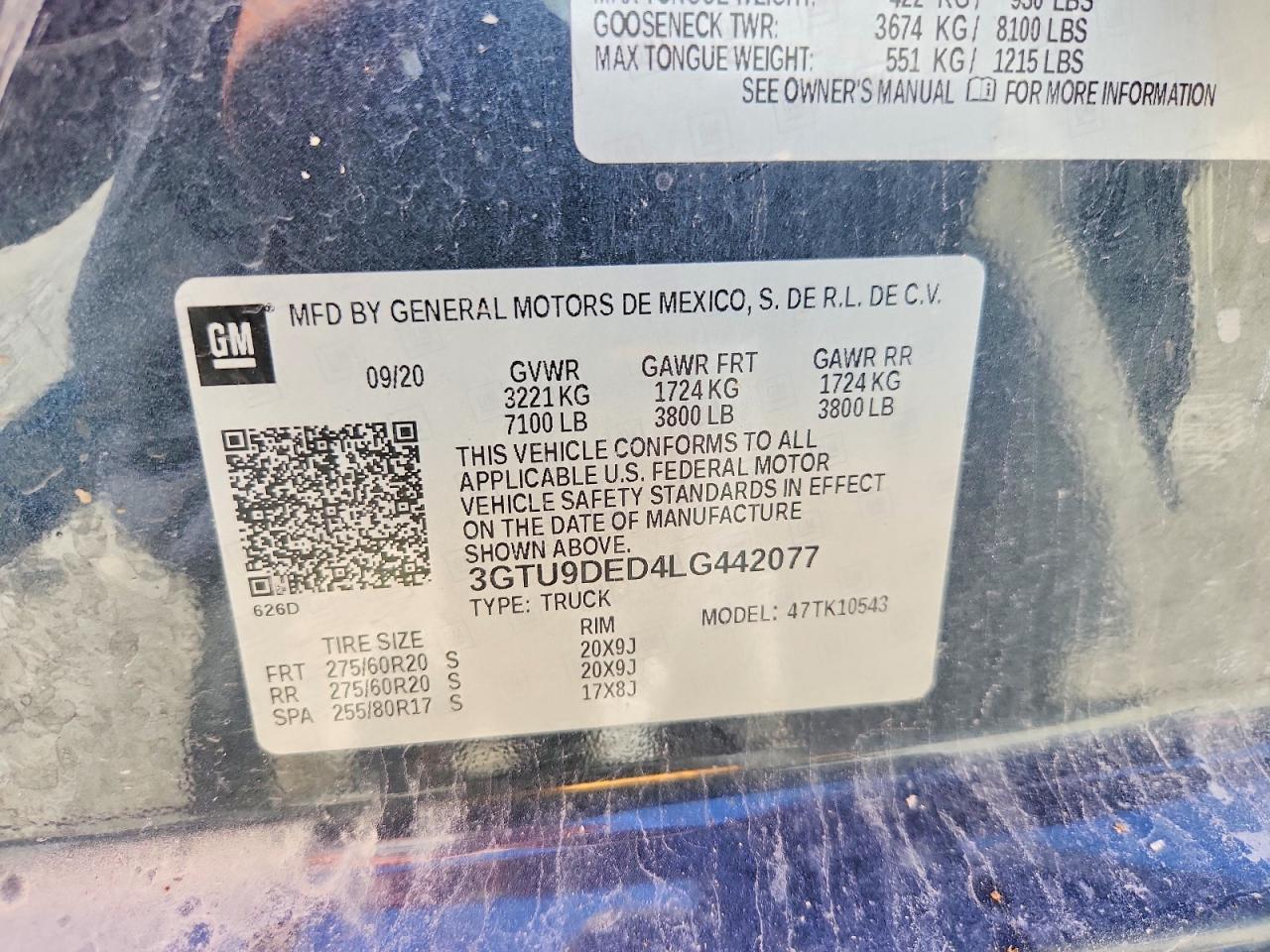 2020 GMC Sierra