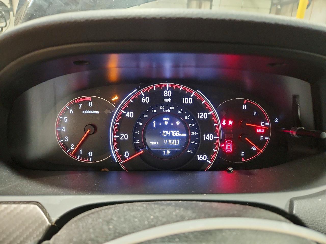 2017 HONDA ACCORD