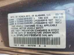 2015 HONDA ODYSSEY