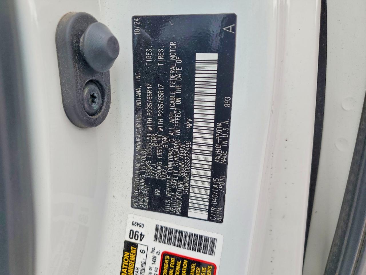 2025 TOYOTA SIENNA