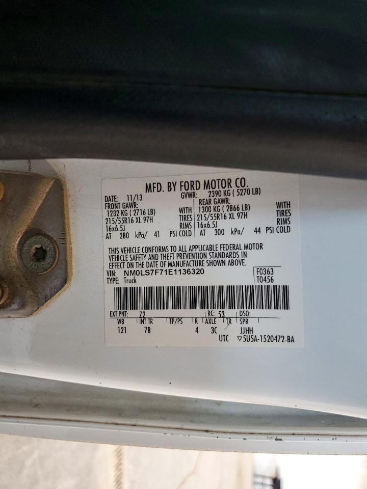 2014 FORD TRANSIT CONNECT