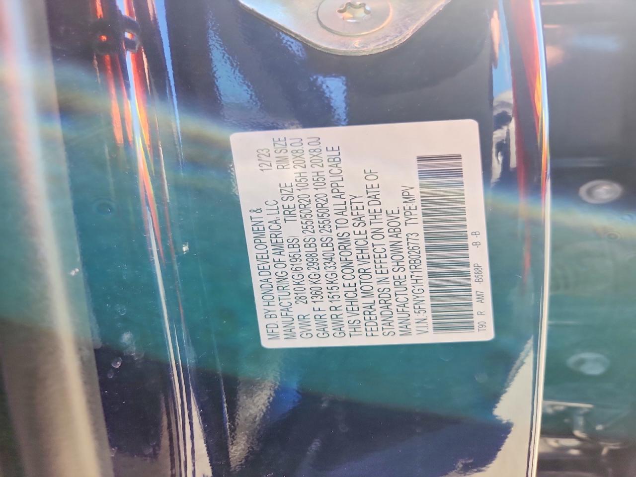 2024 HONDA PILOT