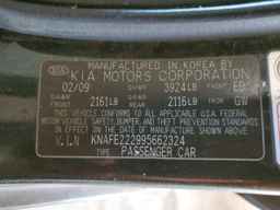 2009 KIA Spectra