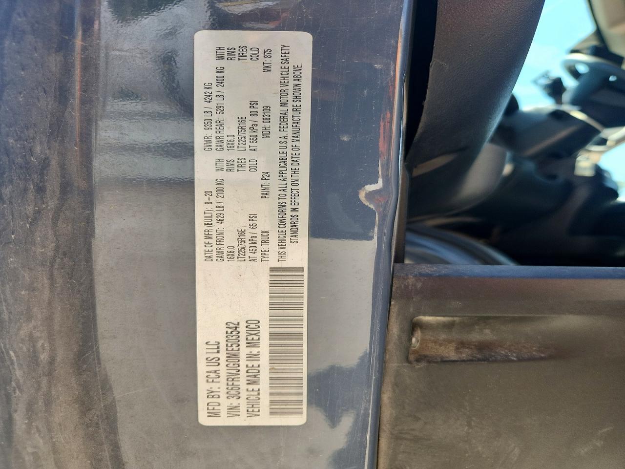 2021 RAM ProMaster 3500
