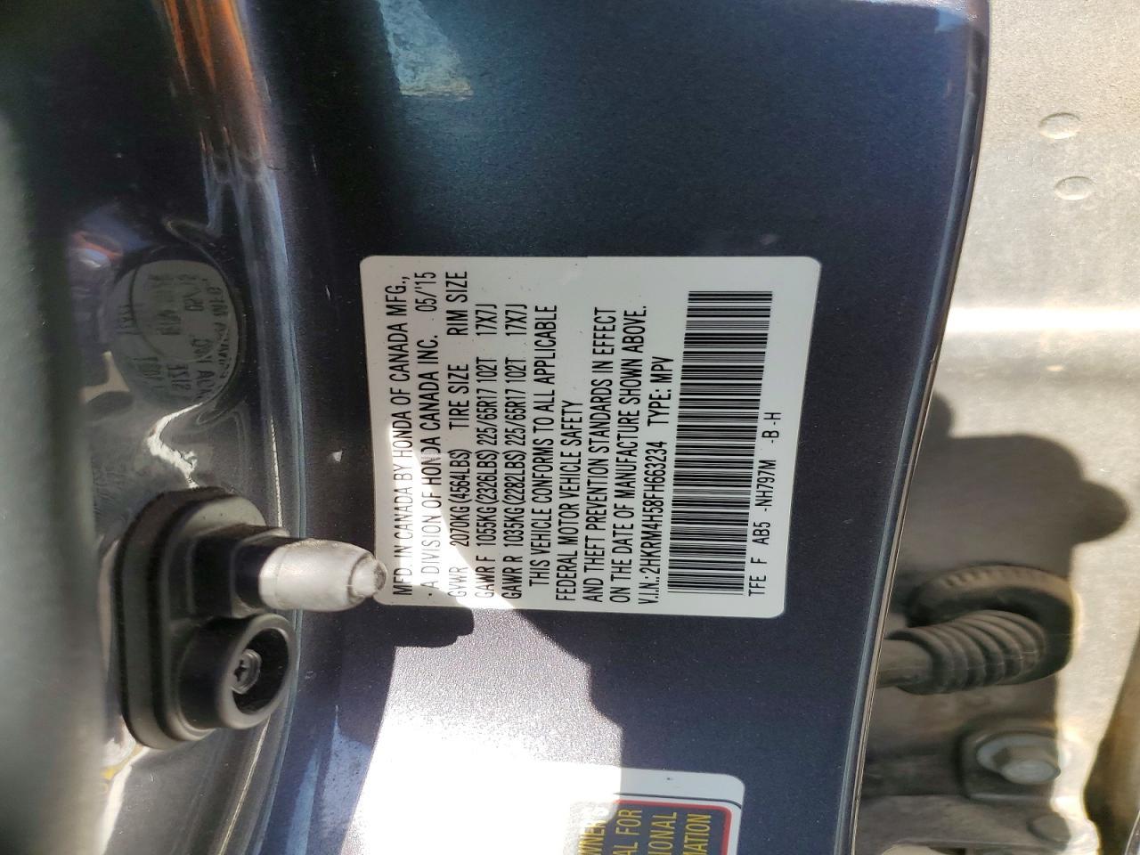 2015 HONDA CR-V