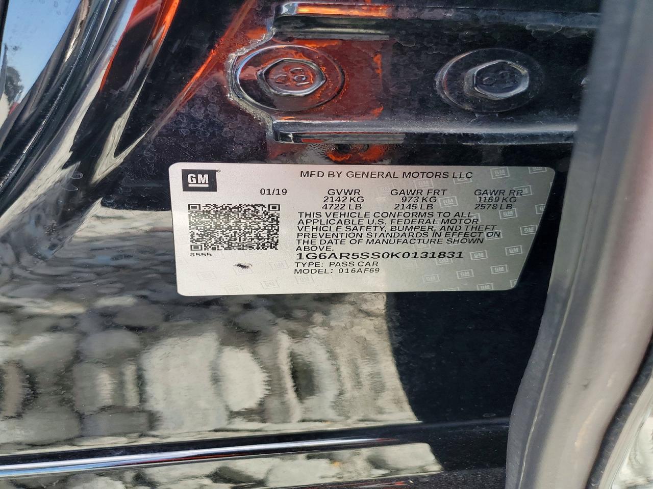 2019 CADILLAC CTS