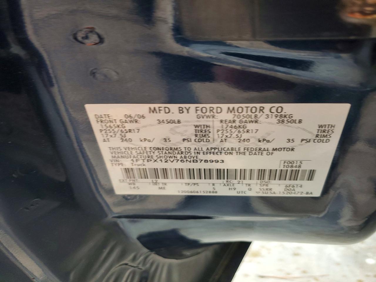 2006 FORD F-150 Lightning