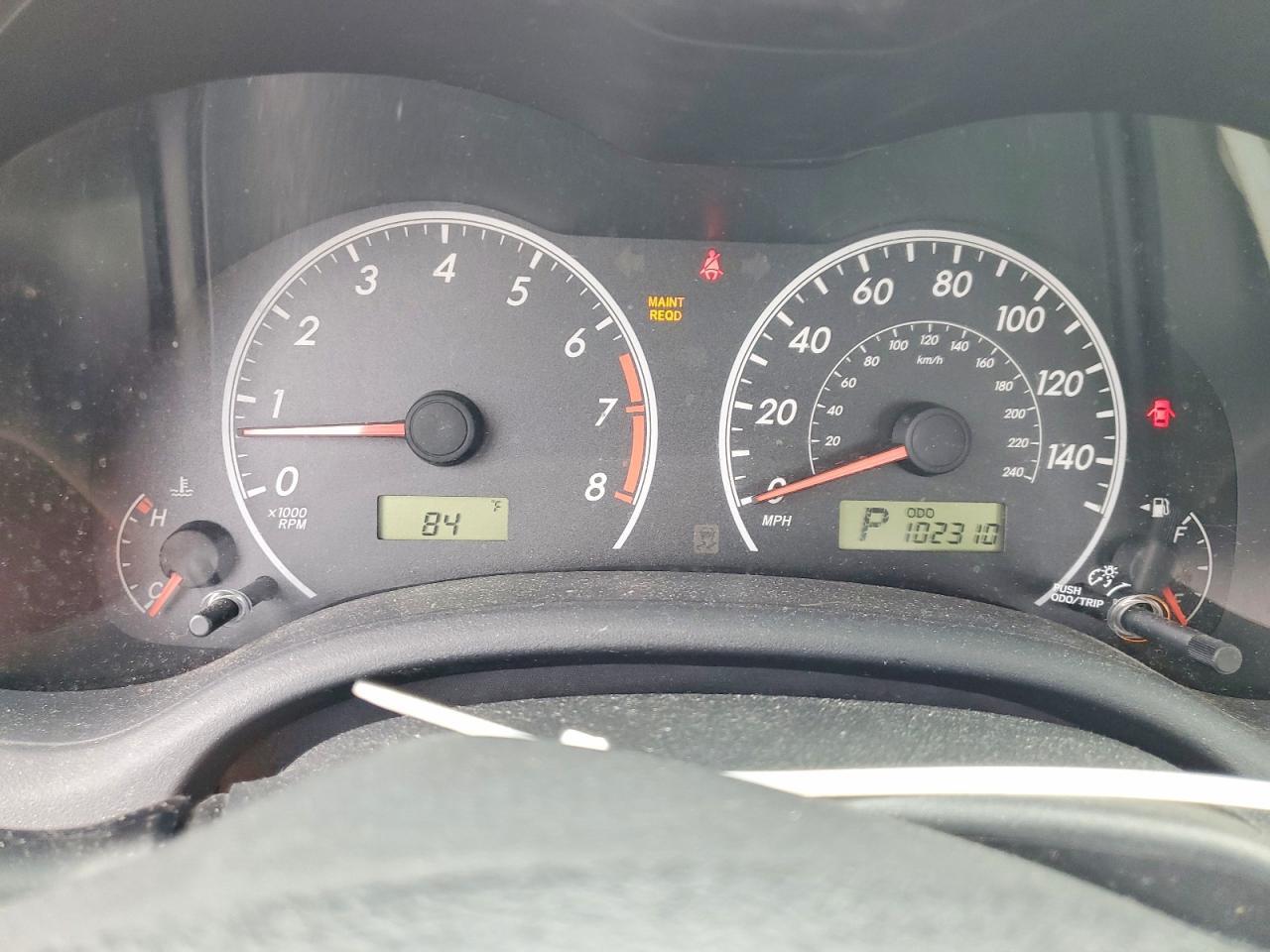 2011 TOYOTA COROLLA