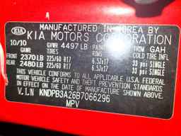 2011 KIA SPORTAGE