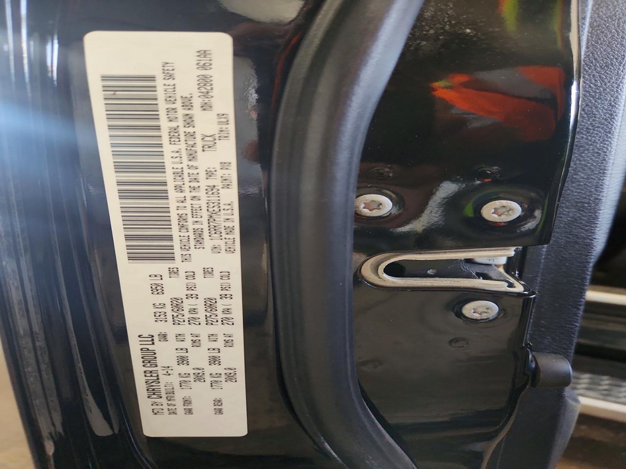 2014 RAM 1500