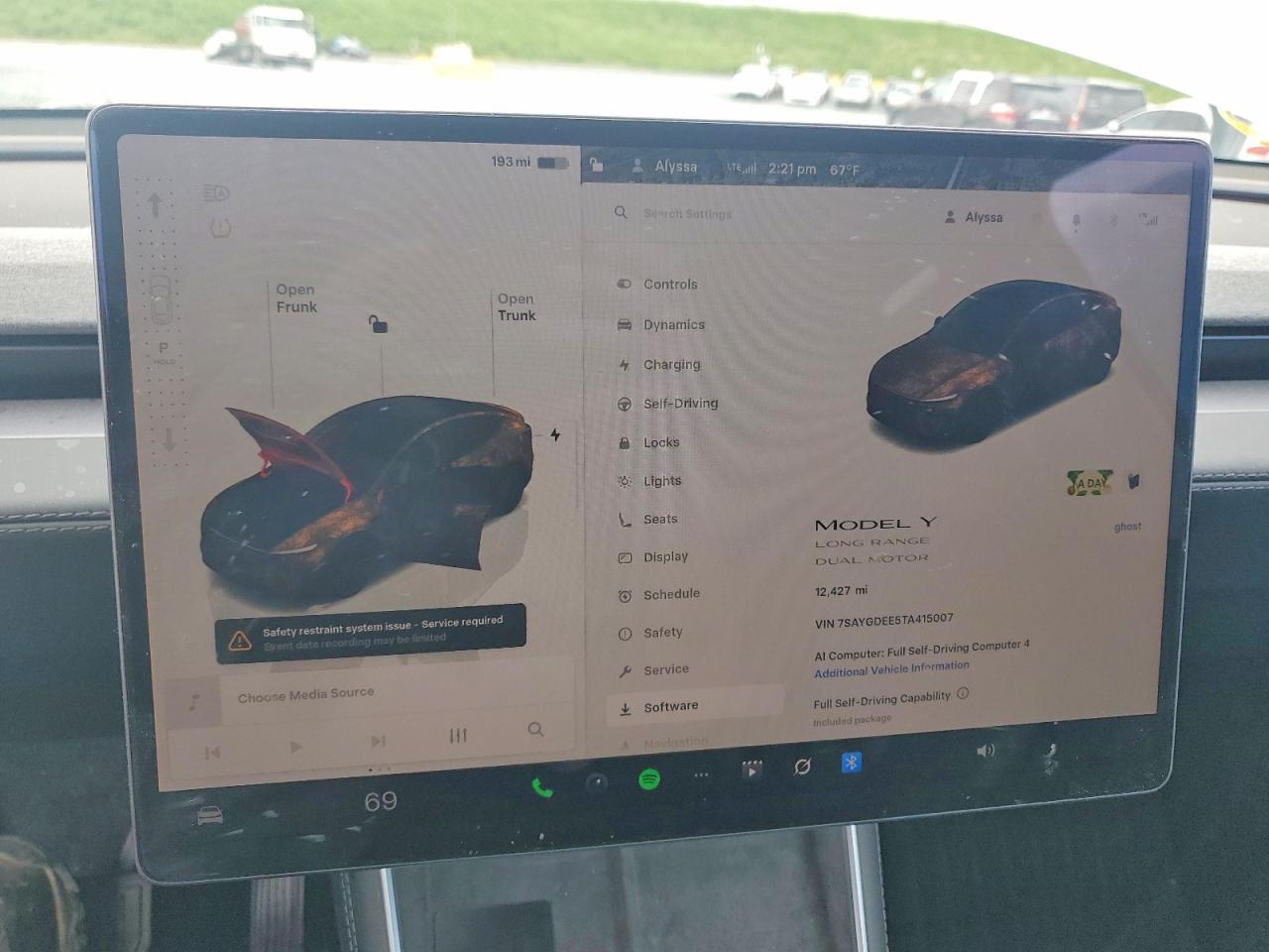 2026 TESLA Mdl Y