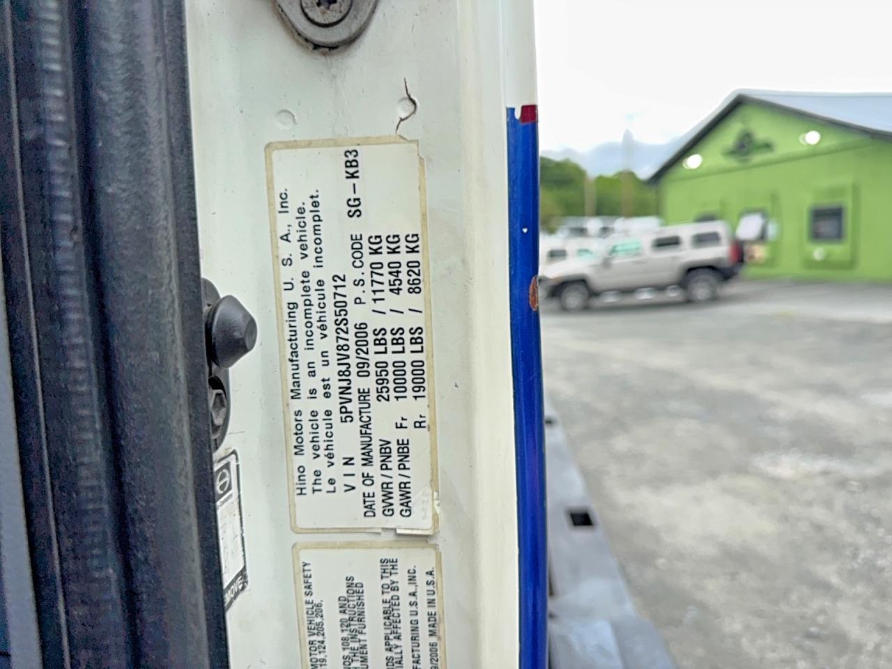 2007 HINO 258/268