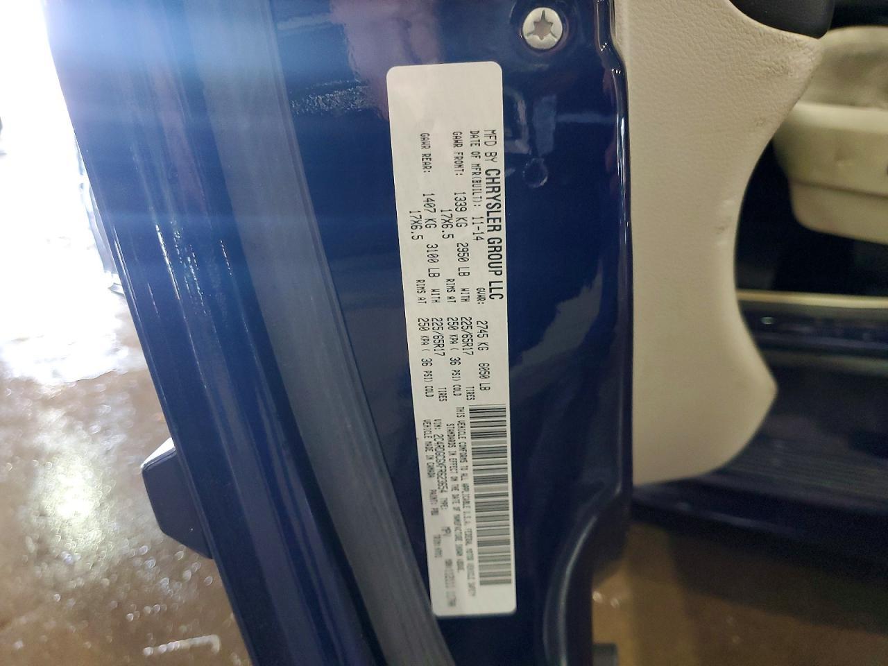 2015 DODGE GRAND CARAVAN