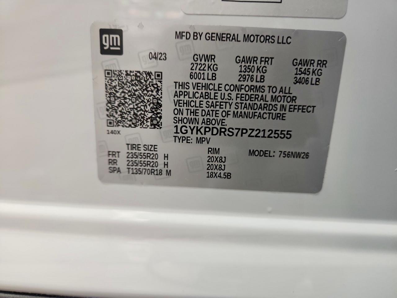2023 CADILLAC XT6