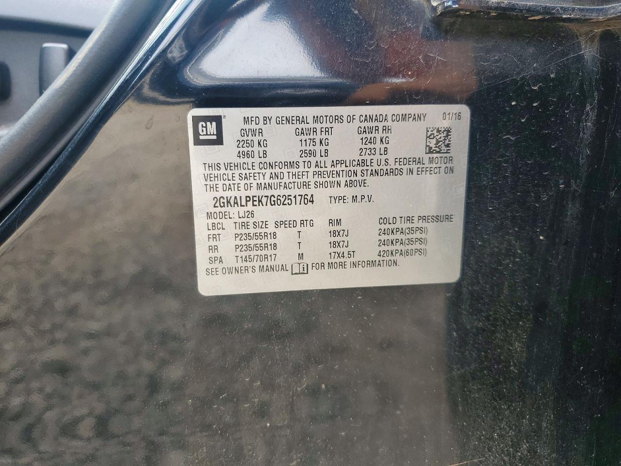 2016 GMC Terrain