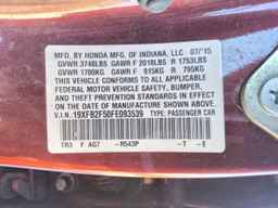 2015 HONDA CIVIC