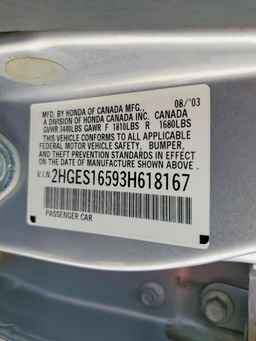 2003 HONDA CIVIC