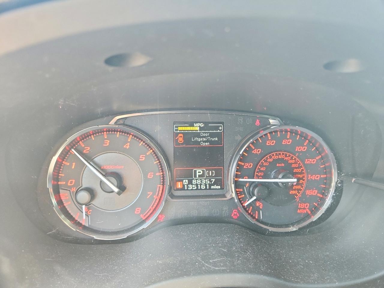 2015 SUBARU WRX