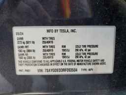 2024 TESLA MODEL Y
