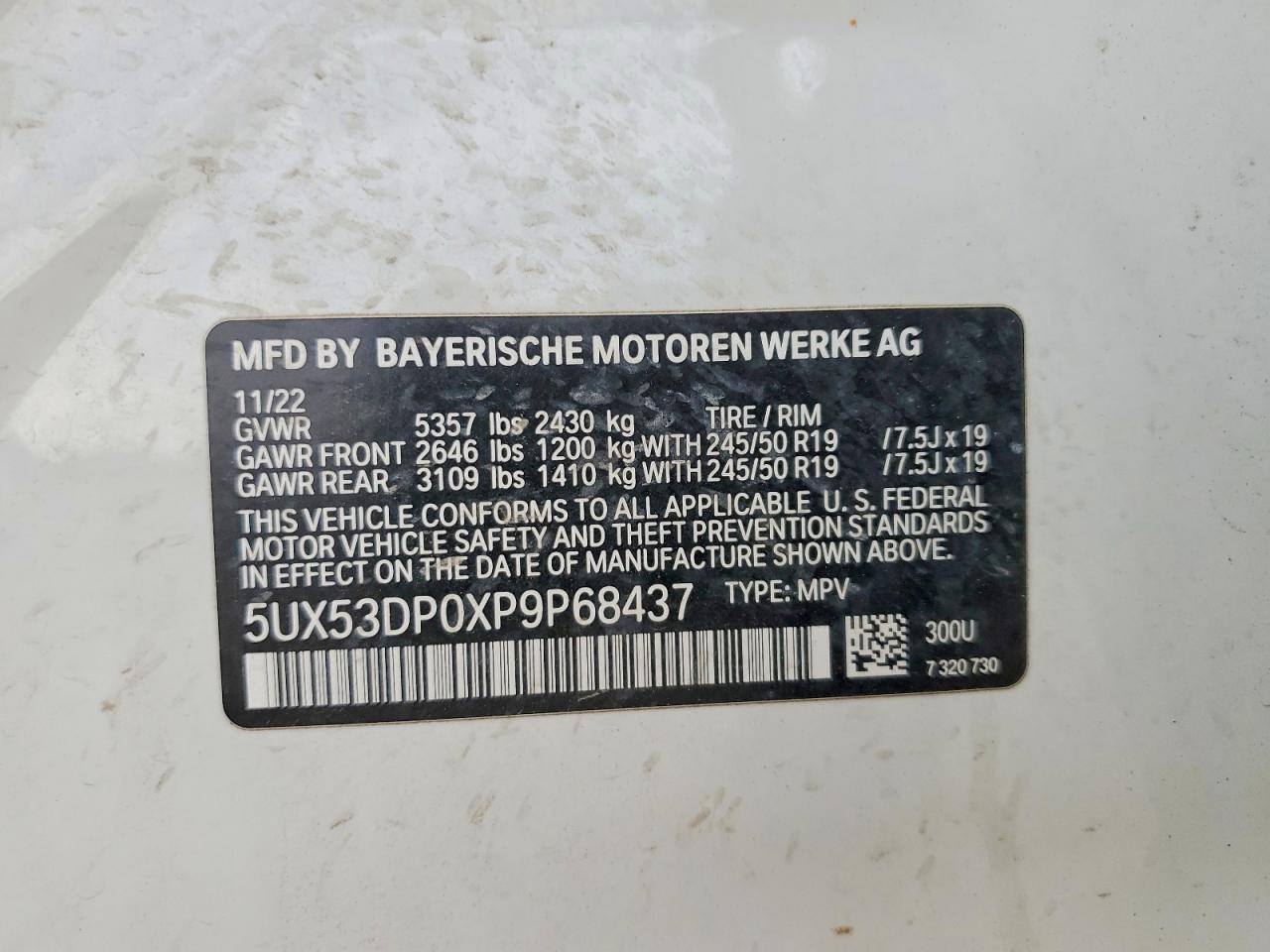 2023 BMW X3