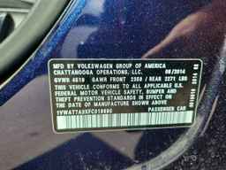 2015 VOLKSWAGEN Passat