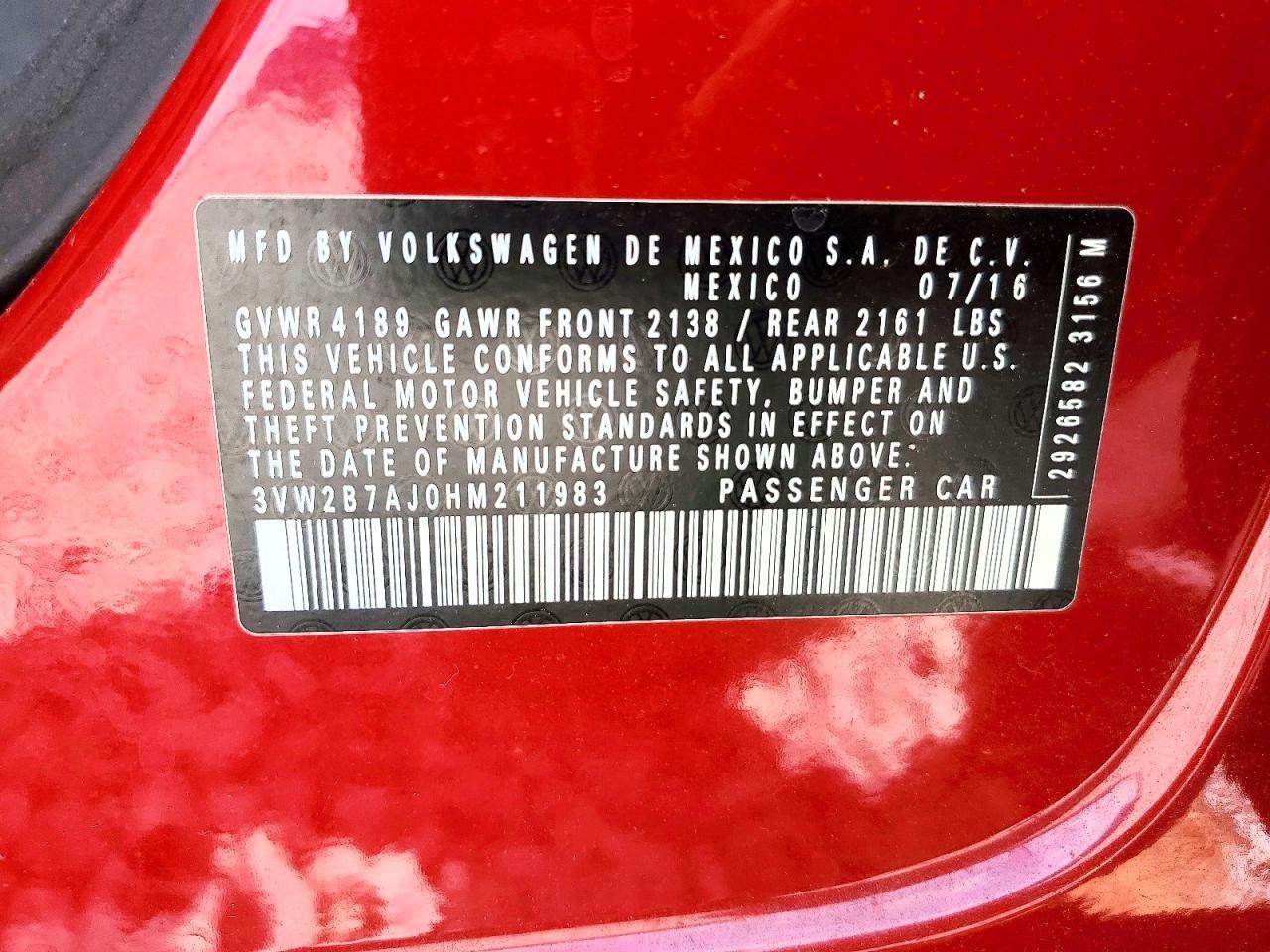 2017 VOLKSWAGEN JETTA