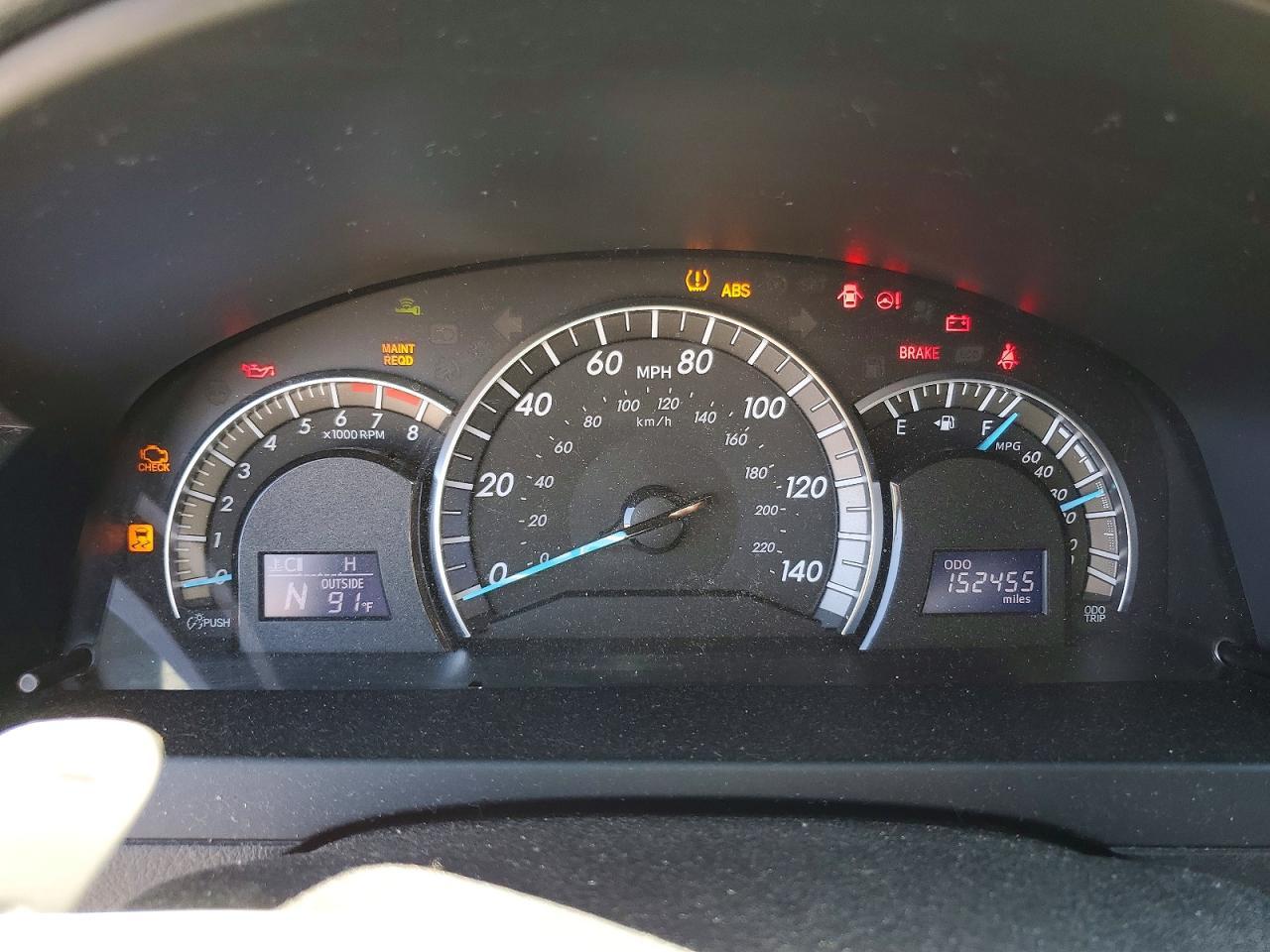 2012 TOYOTA CAMRY