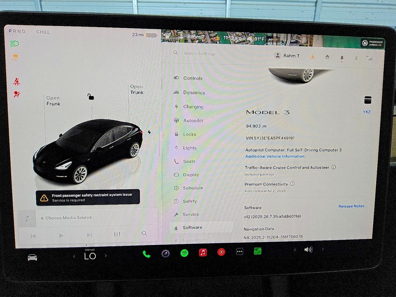 2023 TESLA MODEL 3