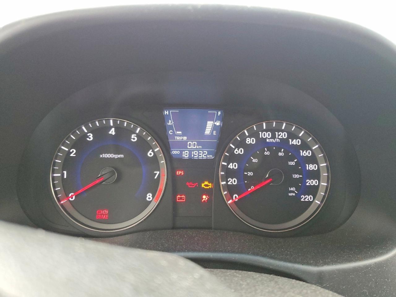 2012 HYUNDAI ACCENT