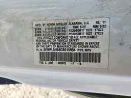 2012 HONDA ODYSSEY